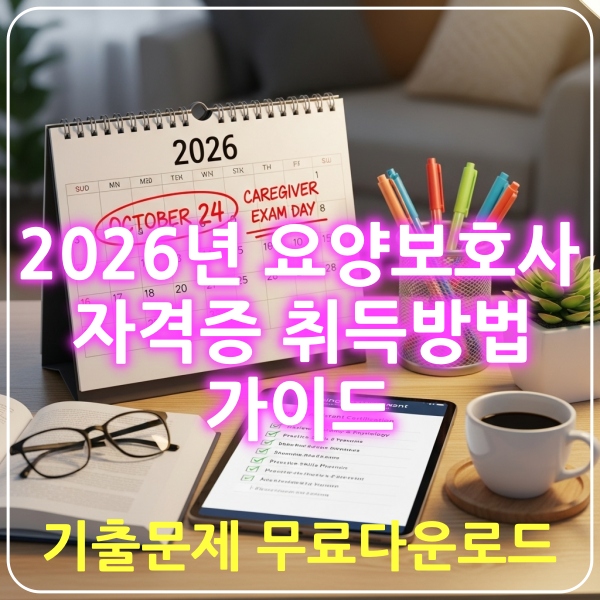 요양보호사 자격증취득