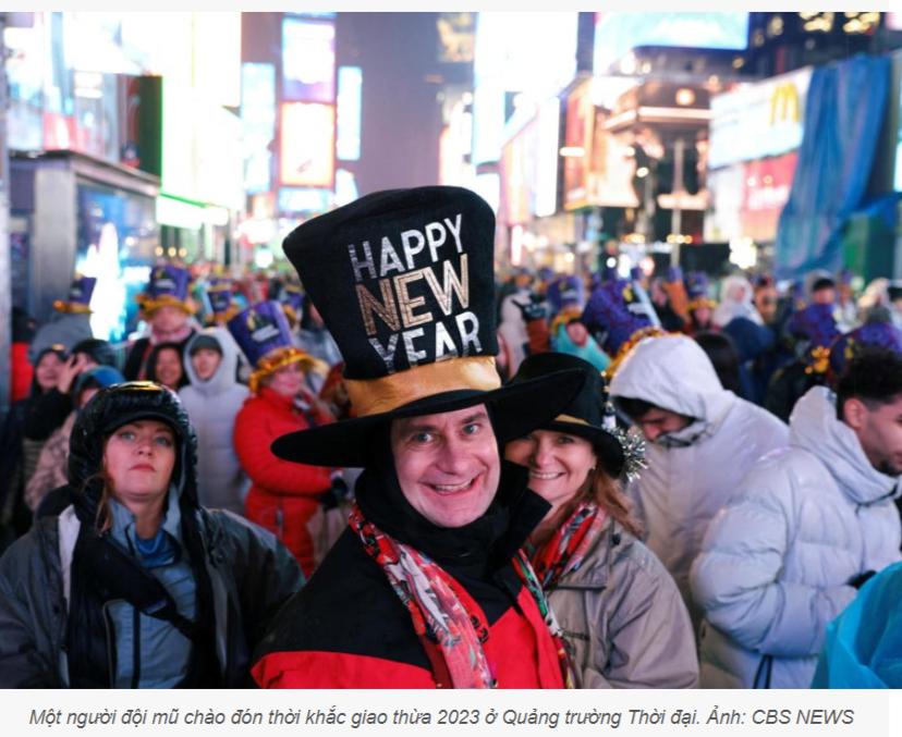 뉴욕의 새해맞이 풍경