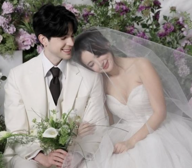 프랑스 방송인 로빈 데이아나와 김서연 결혼 화보