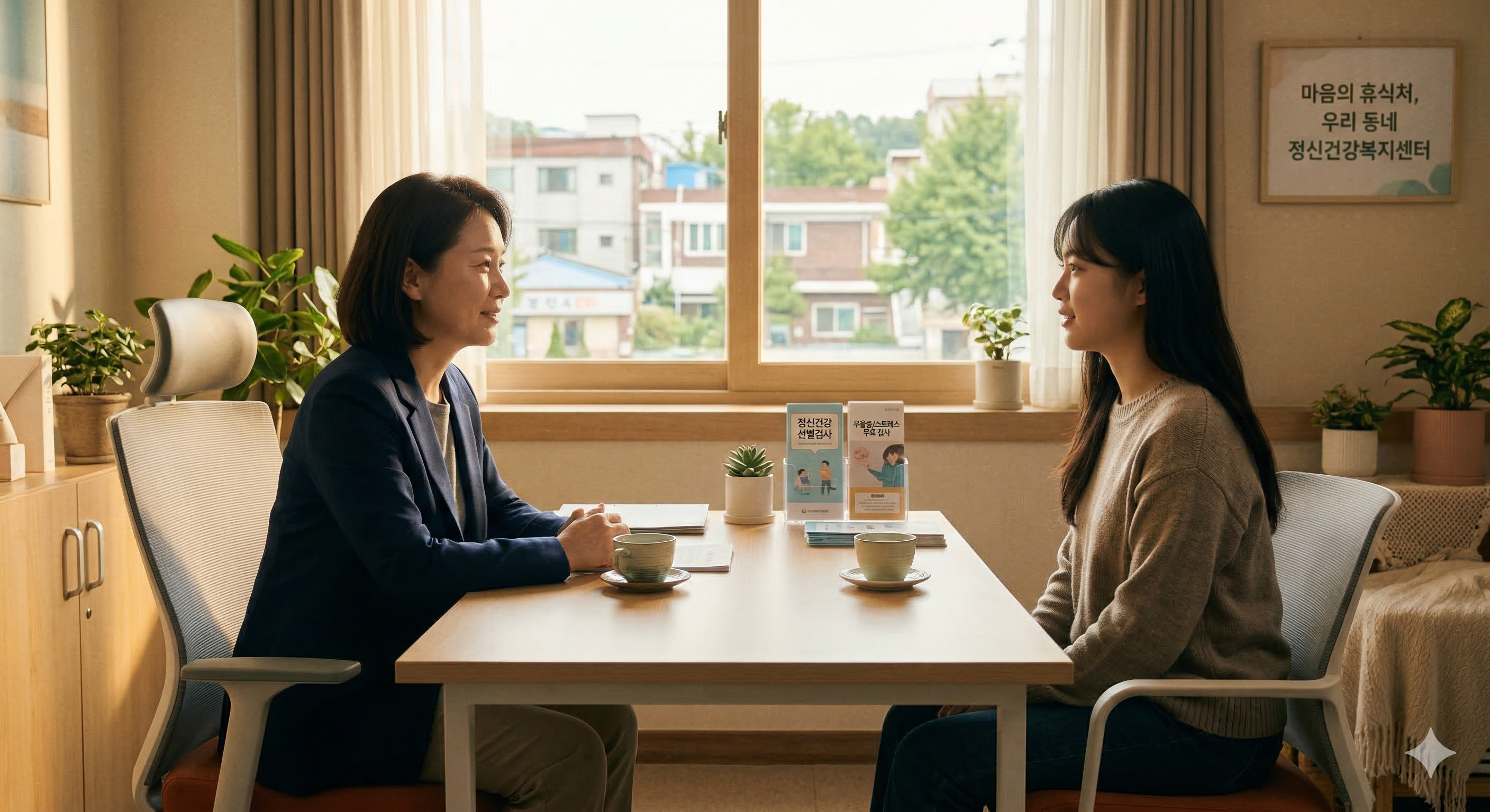 따뜻하고 접근하기 쉬운 우리 동네 무료 심리 상담