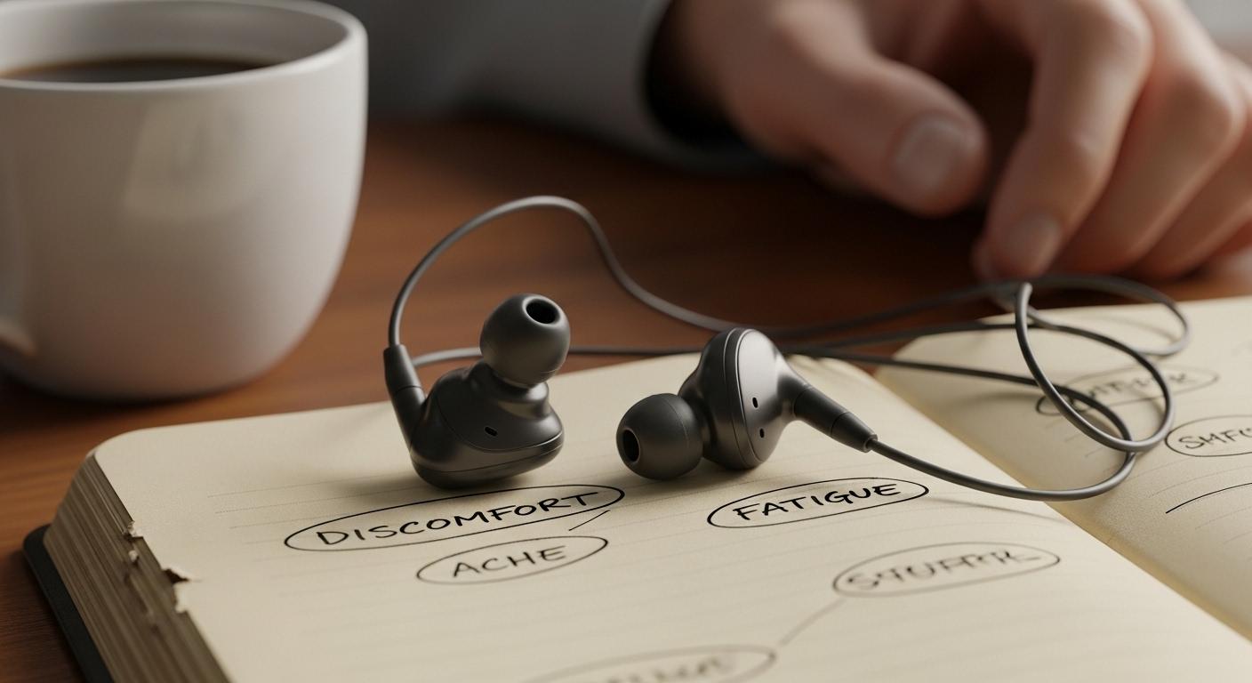 장시간 착용 피로 이어폰 내돈내산 후기