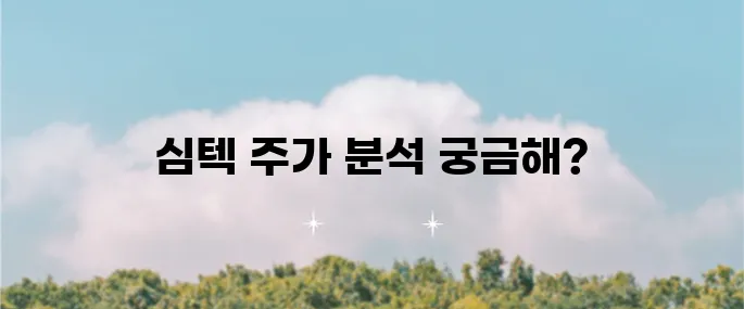 심텍의 주가 전망과 상승 이유, 목표 주가에 대해 알아보겠습니다.