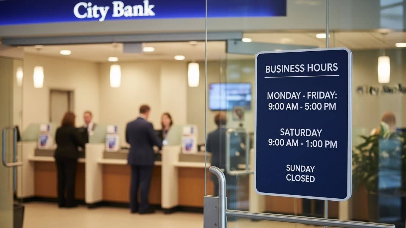 은행 영업시간 정리표&amp;#44; 방문 전 꼭 확인하세요