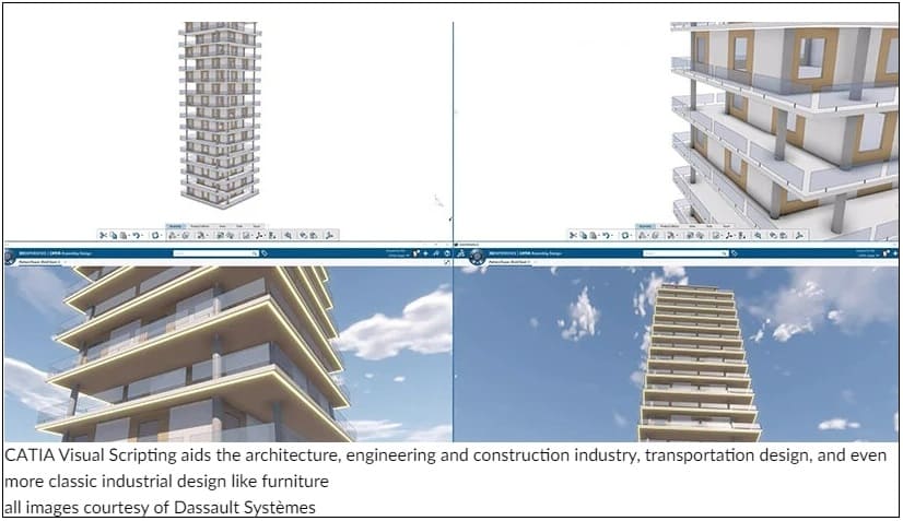 다쏘 시스템즈, 카티아 비주얼 스크립팅 개시...알고리즘에 따라 설계 가능 VIDEO: Dassault syst&egrave;mes expands possibilities to design by algorithm with CATIA visual scripting application