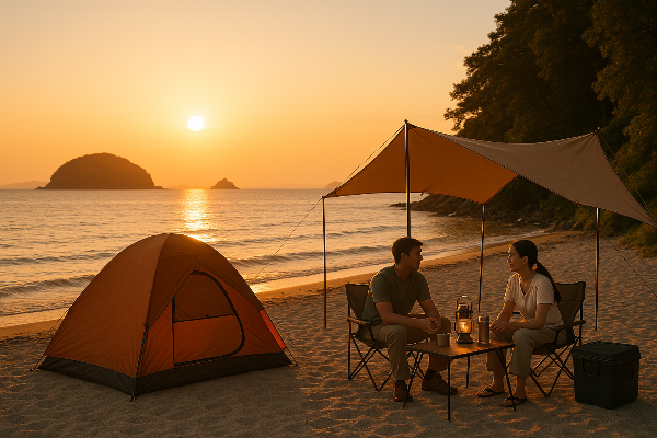 소야도 떼뿌리 해변 – 인천의 숨겨진 힐링 캠핑 스폿