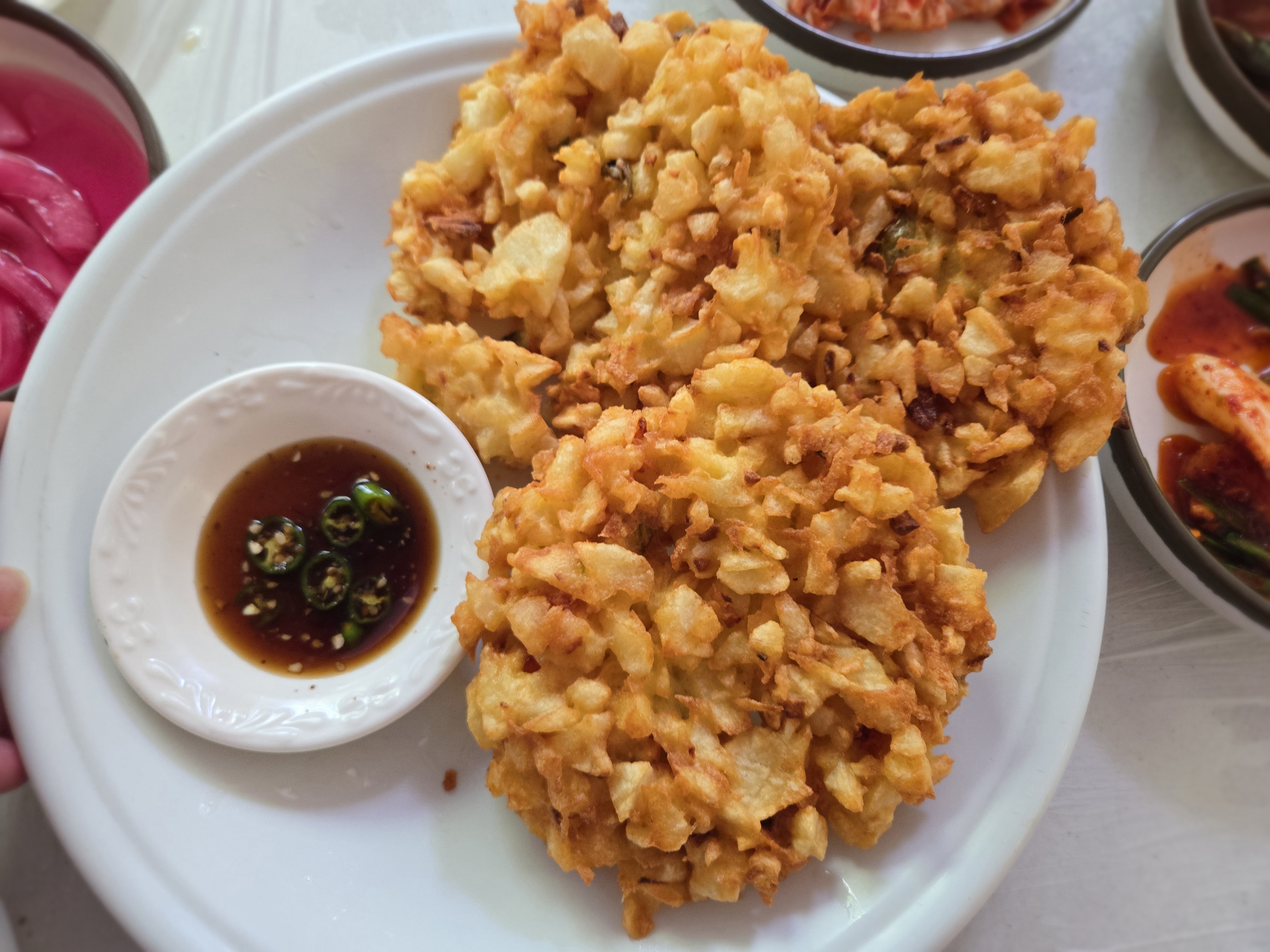 문경 계곡 맛집 김용운달식당 감자전