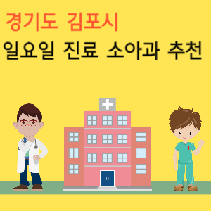 김포시 일요일 진료 소아과 추천