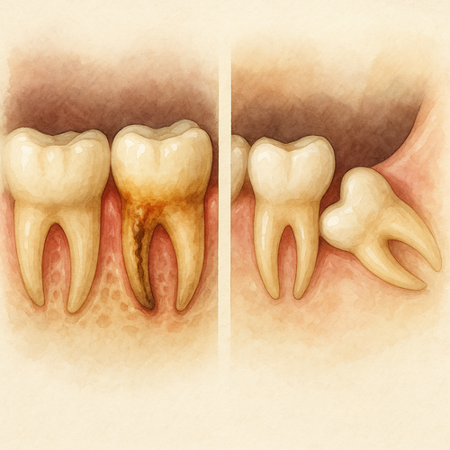 치주염-사랑니-비교