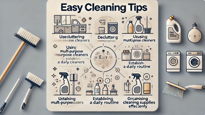 청소 쉽게 하는 법