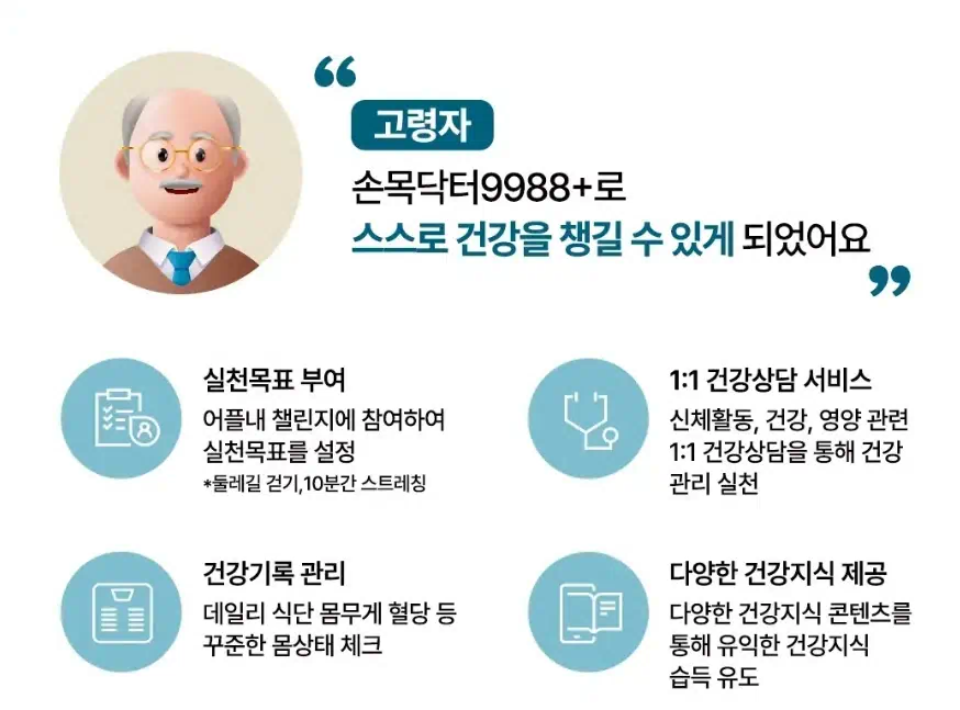 손목닥터 9988 회원가입 신청 포인트 사용