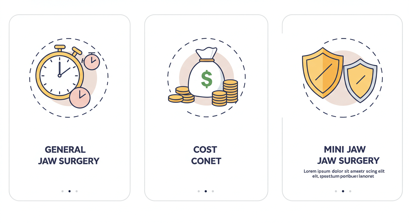 회복 속도, 비용, 안전성 비교