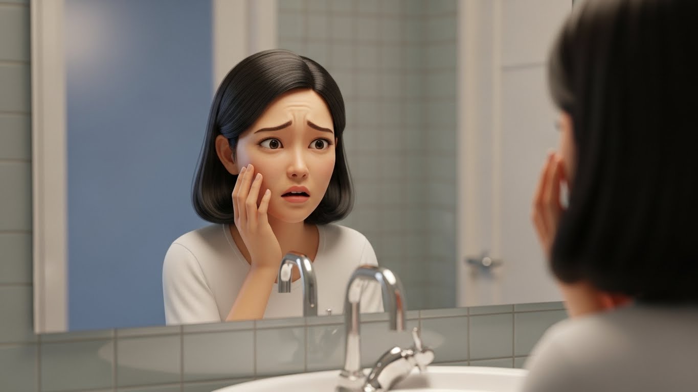 딱딱하고 검은 여드름&amp;#44; 도대체 정체가 뭘까? 