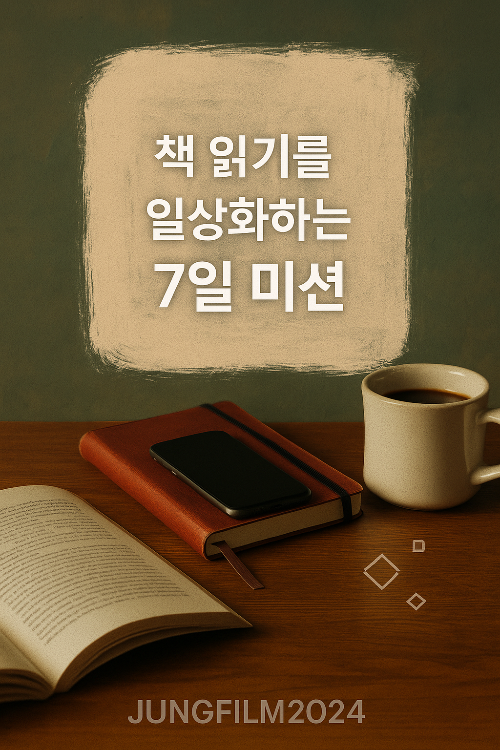 📚 삶을 바꾸는 독서 습관, '책 읽기를 일상화하는 7일 미션'