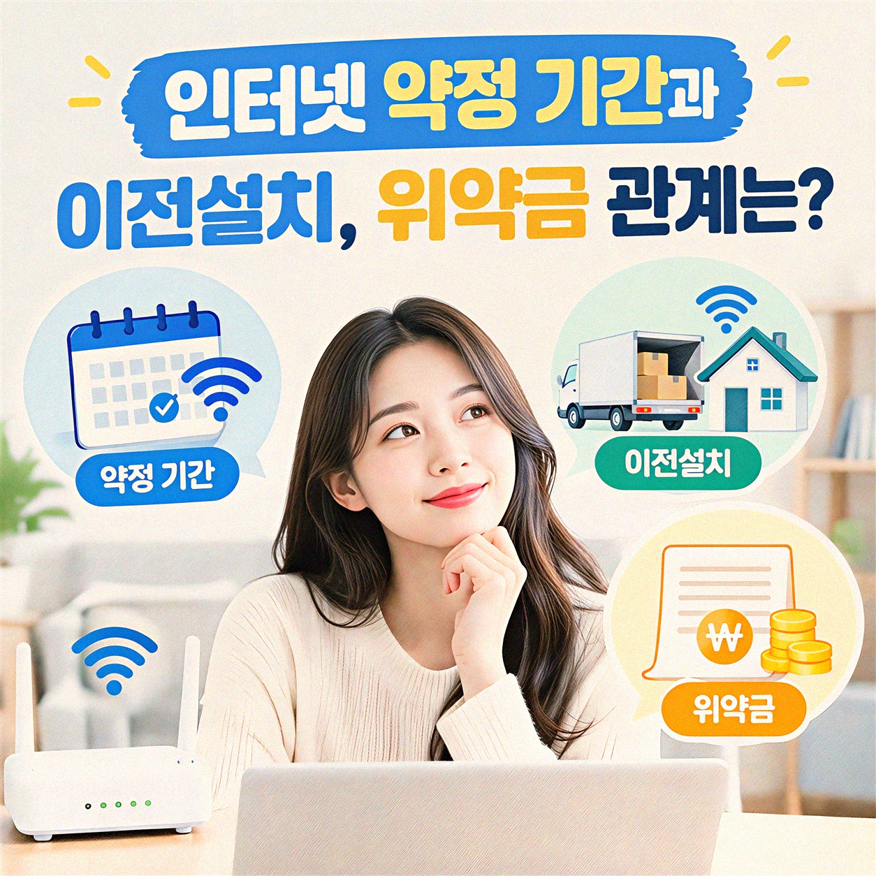 인터넷 이전 1년 안 됐는데 이전비 내야 하나요?