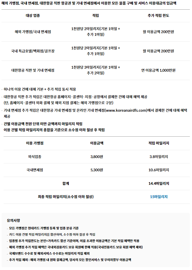 대한항공 현대카드 150