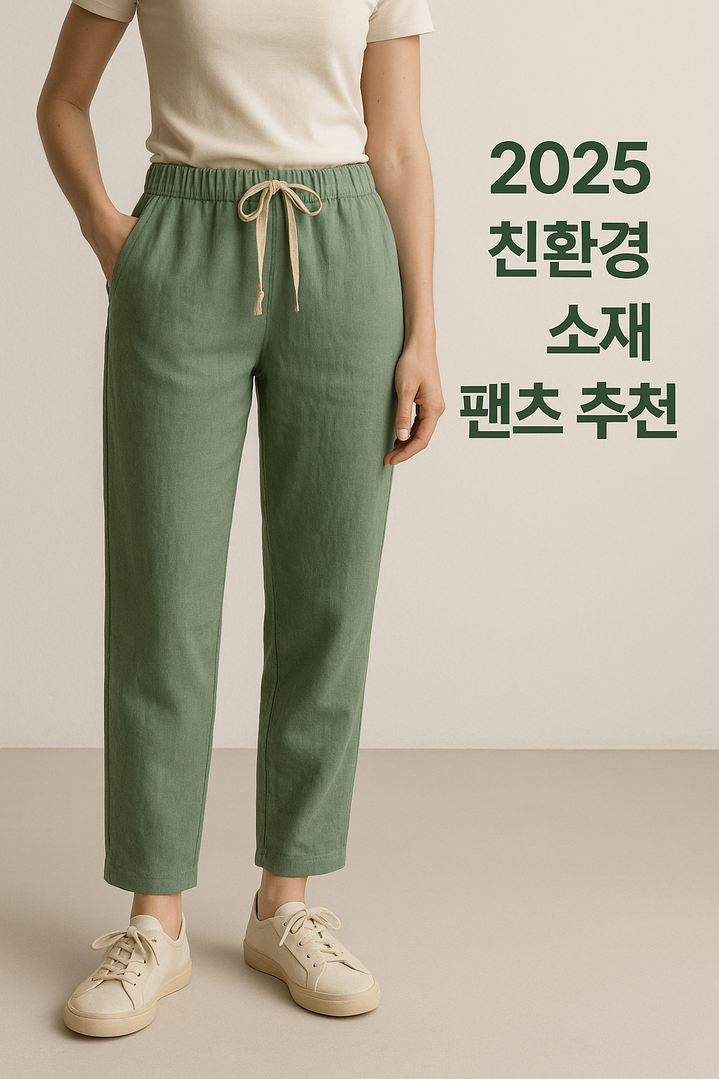 친환경 소재 팬츠