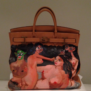 카니 웨스트가 조지 콘도에게 부탁한 킴 카다시안의 크리스마스 선물-그자리에서 15분만에 그리다