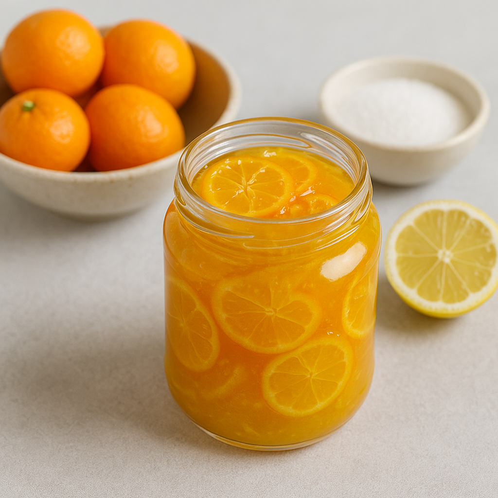 🍊 3. 귤청 — 겨울철 필수 홈카페 베이스