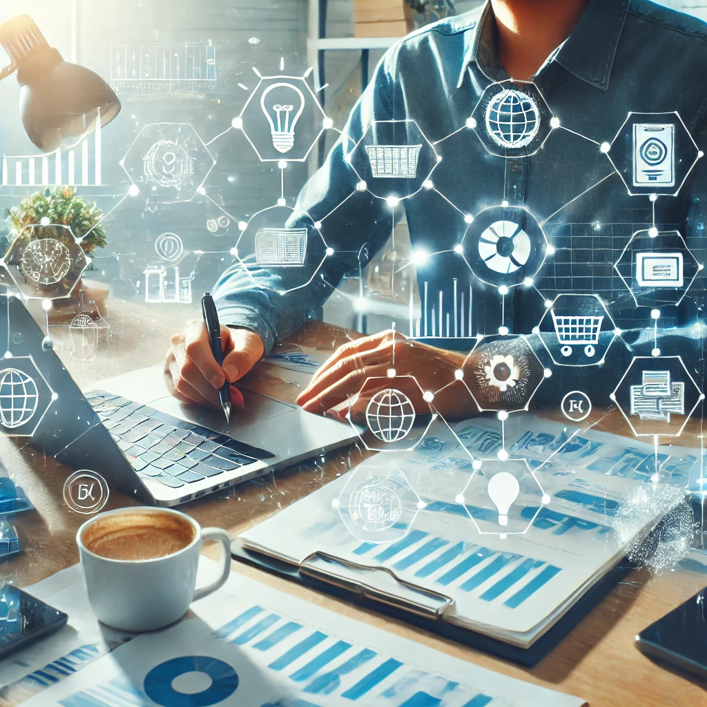 <img src="https://oaidalleapiprodscus.blob.core.windows.net/private/org-7e4QF2z3XYZF1ZpQvByVvIUx/user-IZ5Jv5htFl3V6dQoE9tAvyWF/img-7G2nJaPuy0D1IB9V.png" alt="온라인 창업 추천 - 온라인 비즈니스 아이디어와 전략" width="1200" height="630">