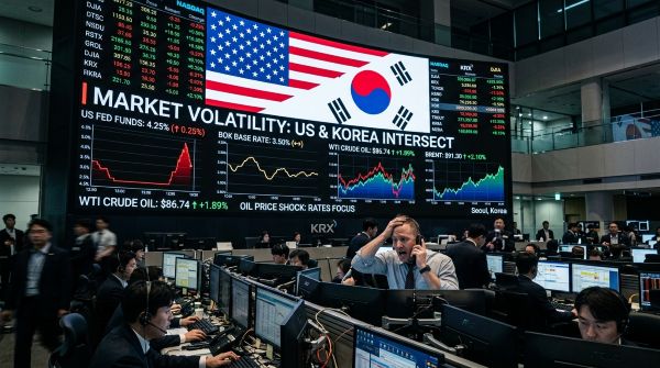 Market Volatility Korea vs USA