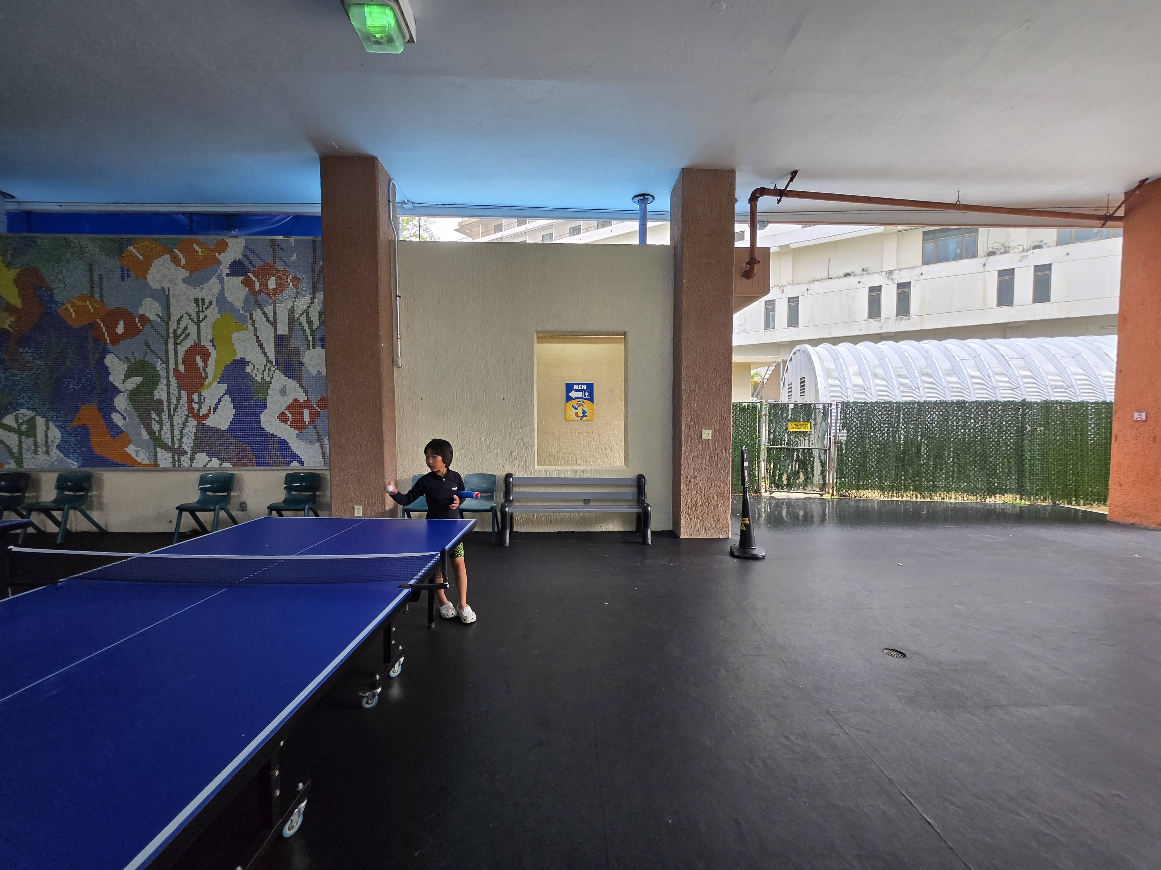 괌 PIC 체크아웃 후 샤워