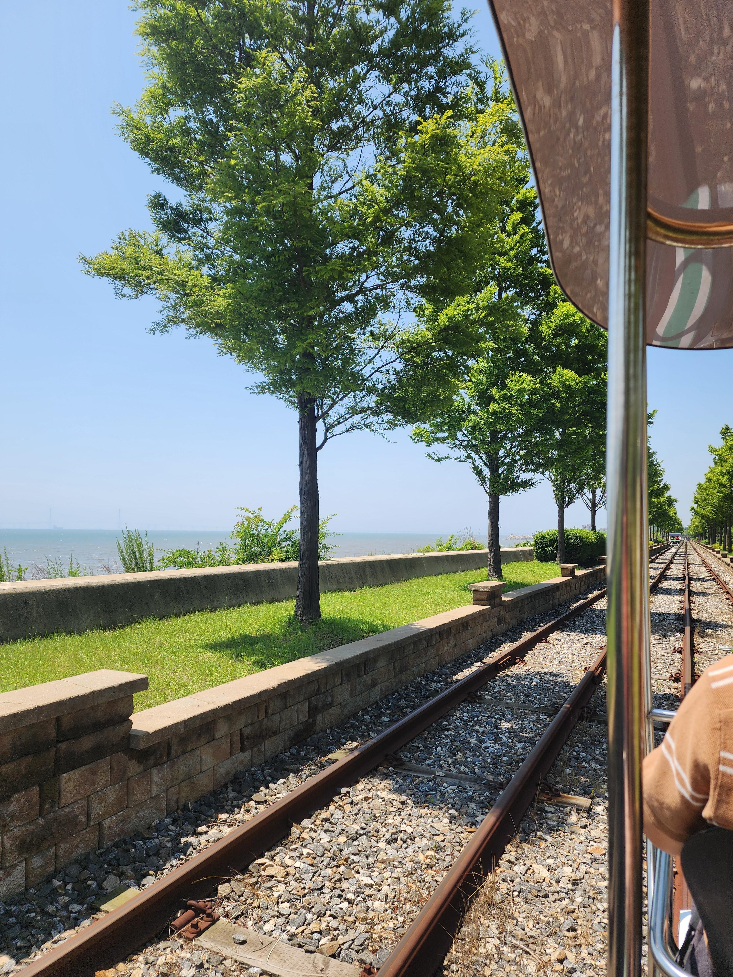 영종 씨사이드 레일바이크 탑승_풍경이 좋다