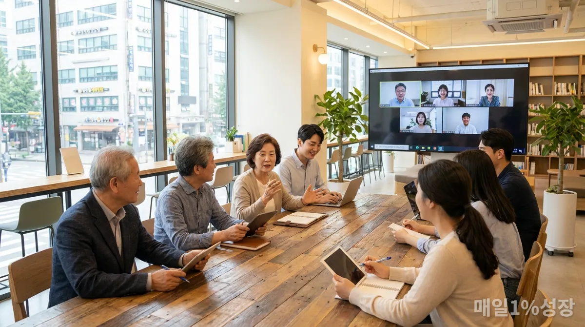 AI 시대에 평생 학습을 하는 한국인들