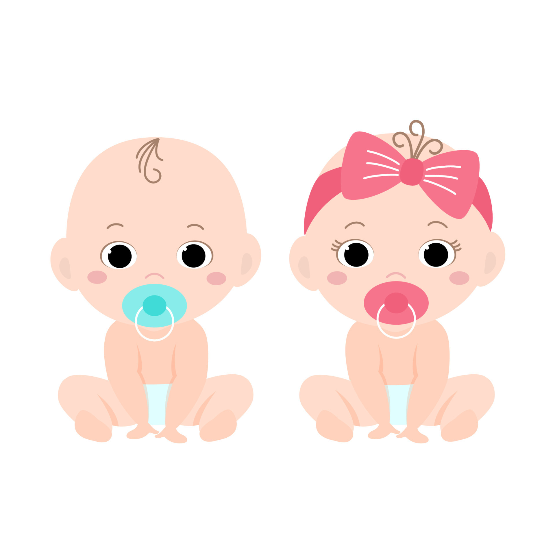 형제 자매 남매 애기 이미지