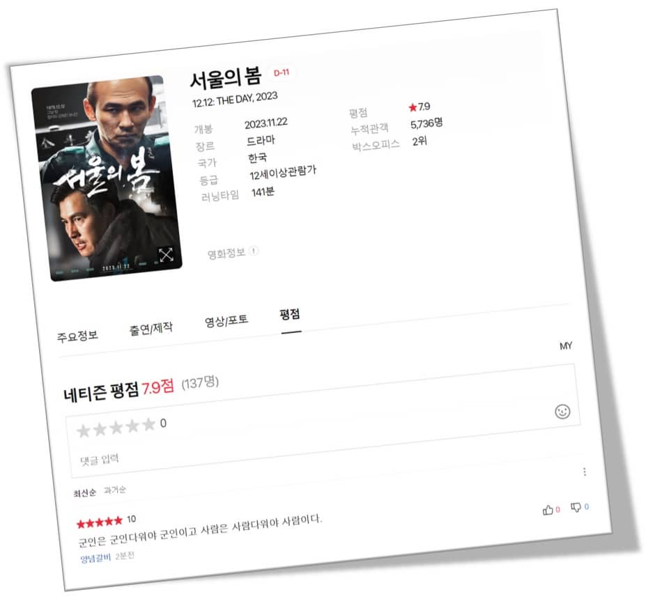영화 평점