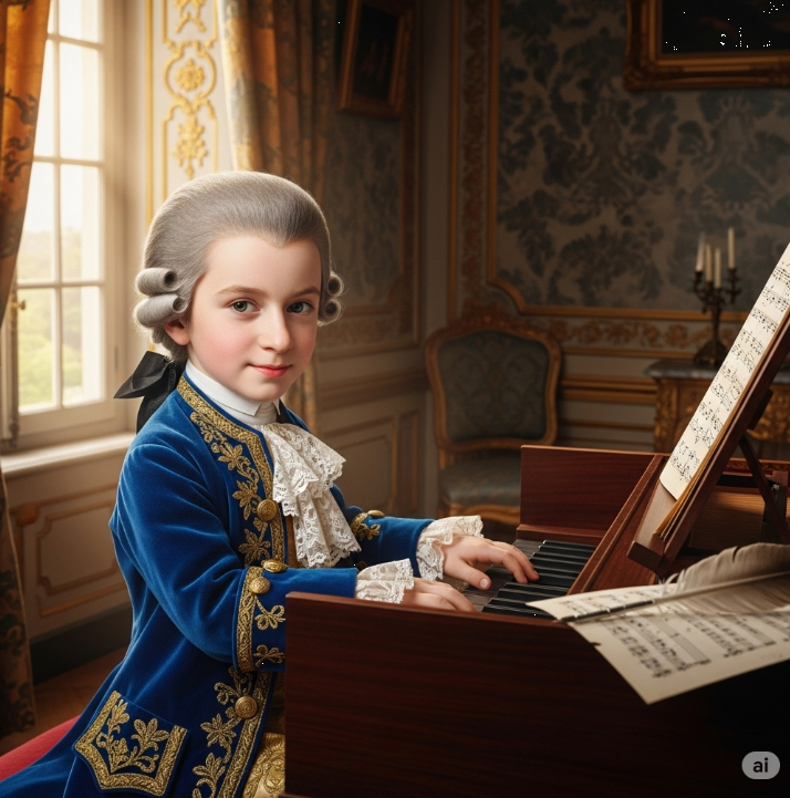 모차르트 관련 그림