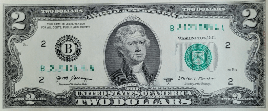 2달러 지폐