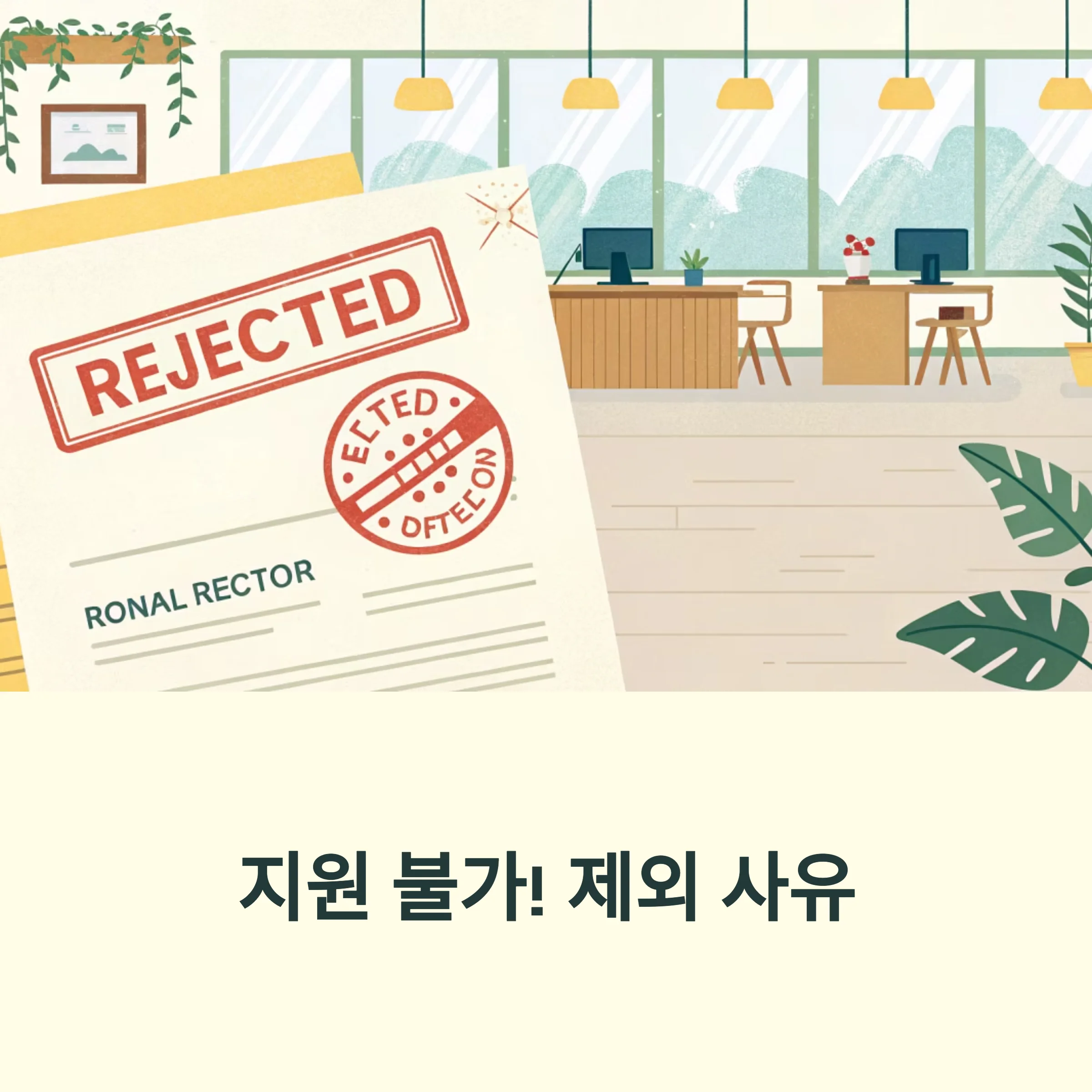 희망리턴패키지 자격조건