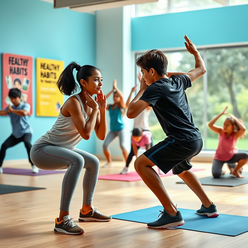 사춘기 시기 올바른 운동법