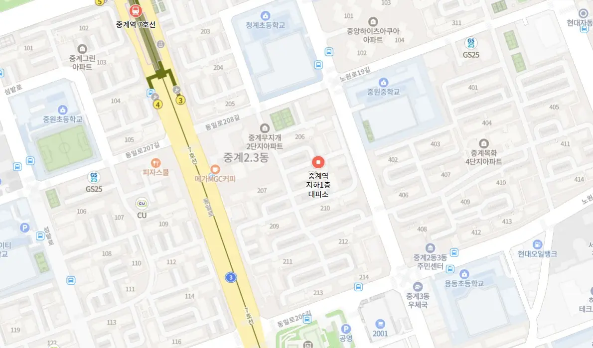 공공미술 빛조각축제 노원 달빛산책