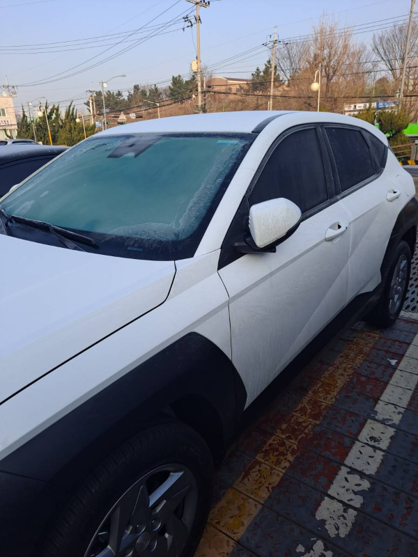 쏘카 운전석 앞면