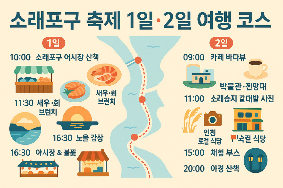 소래포구 축제 코스이미지