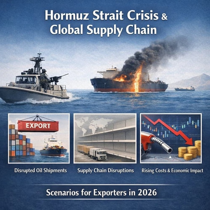 호르무즈 해협 봉쇄 위기와 글로벌 공급망: 2026년 수출 기업이 주목해야 할 시나리오