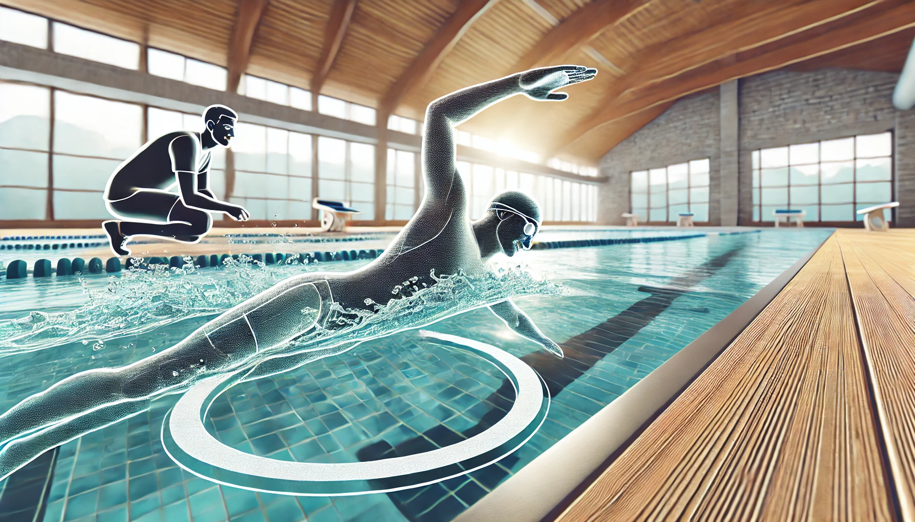 초보자가 쉽게 배우는 자유형 수영법