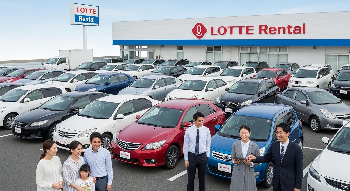 롯데 중고차 장기렌트