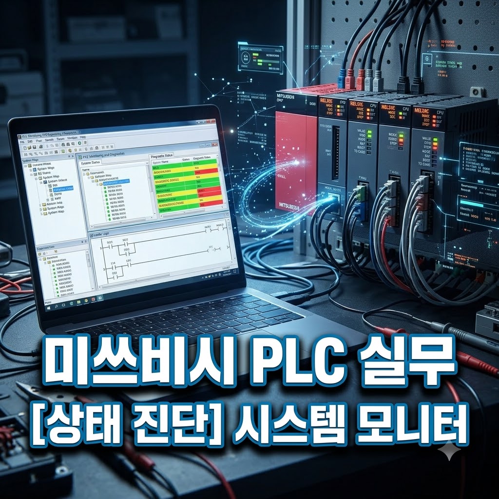 미쓰비시 PLC 실무 가이드: 시스템 모니터(System Monitor) 모듈 진단법