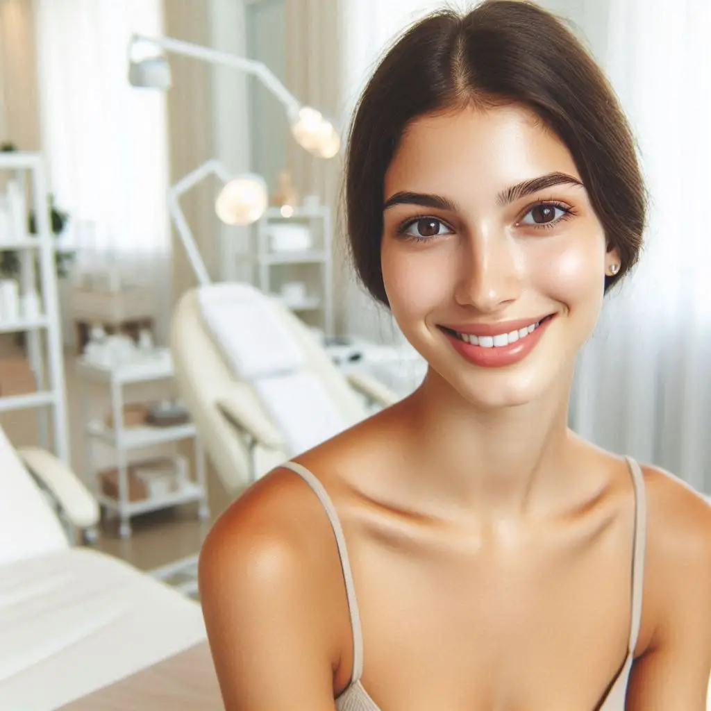 피부,체형관리 샵 배경