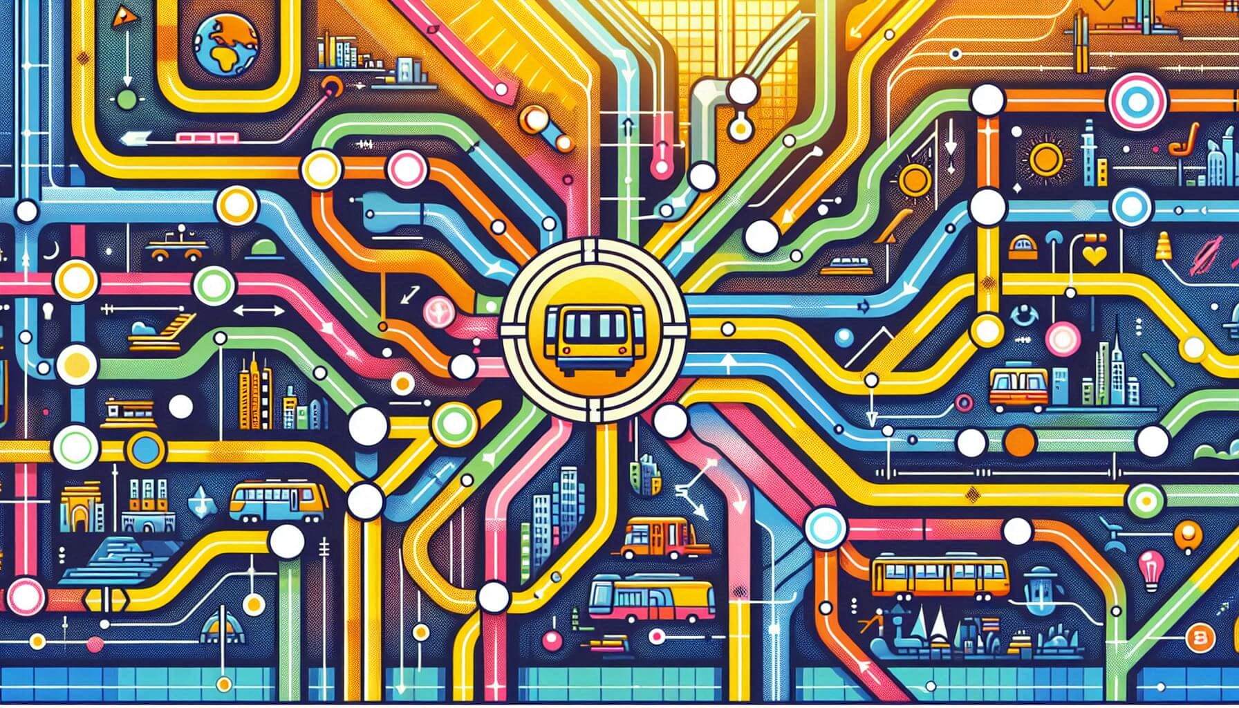 서울 지하철 1~9호선 노선도 크게보기