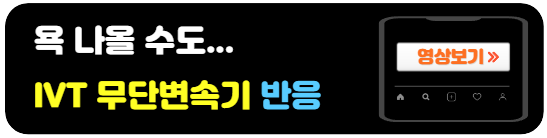 IVT무단변속기반응영상