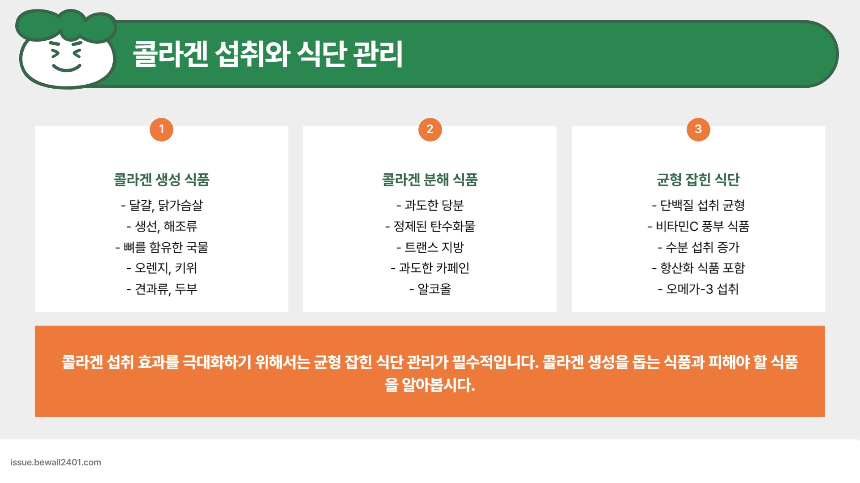 콜라겐, 피부 건강의 열쇠! &ndash; 효과적인 제품 추천 &amp; 섭취 가이드