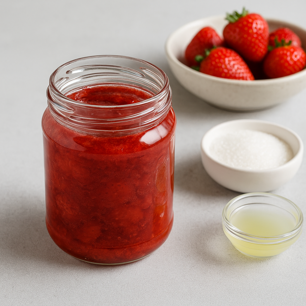 🍓 1. 딸기잼 — 새콤달콤, 가장 사랑받는 기본 잼