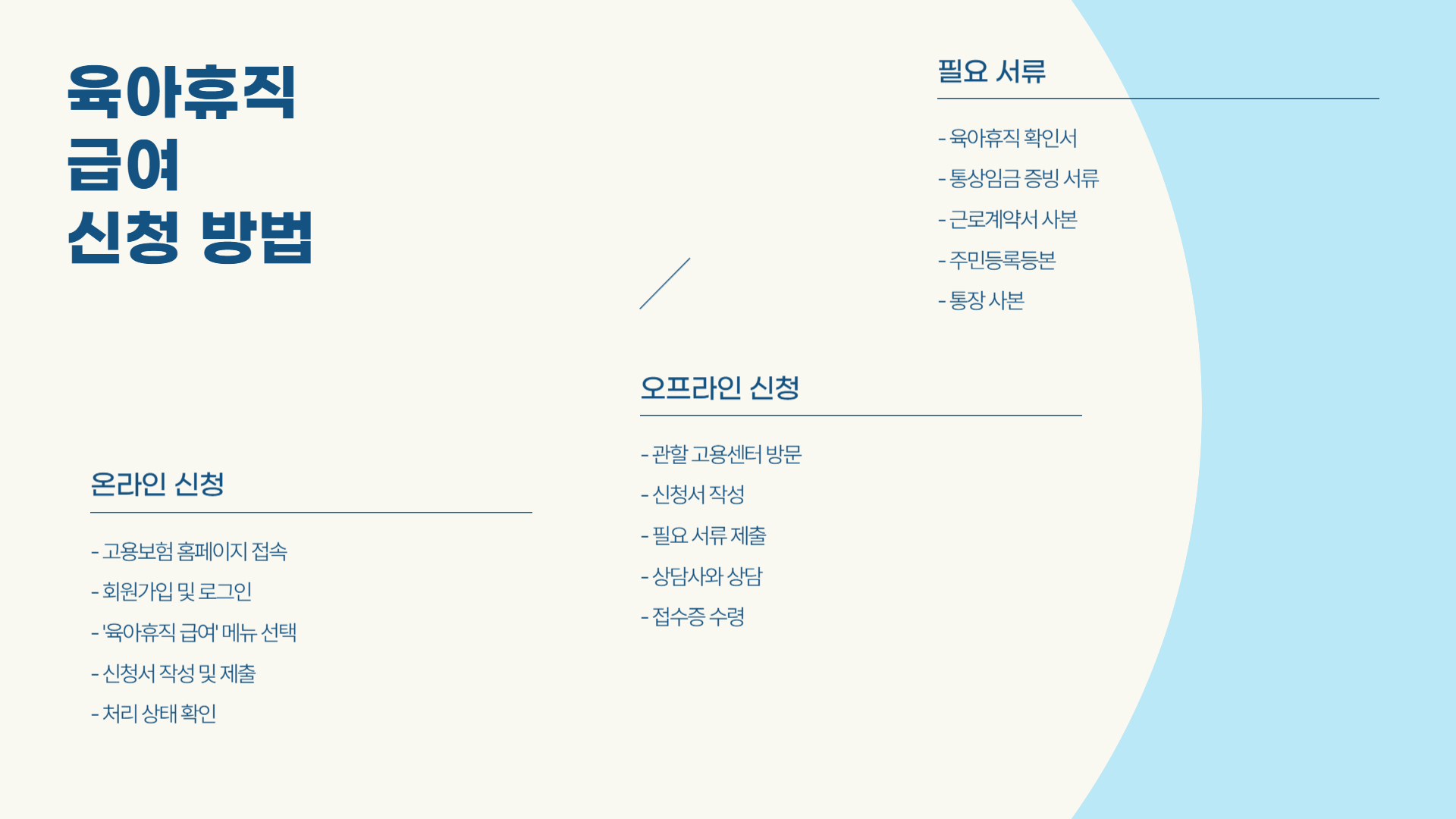 육아휴직 급여 보장 강화, 부모와 아이 모두를 위한 변화