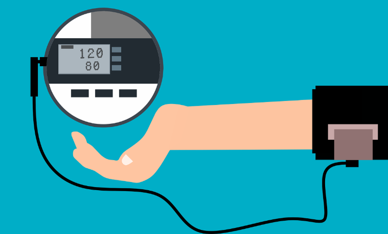 혈압측정 일러스트