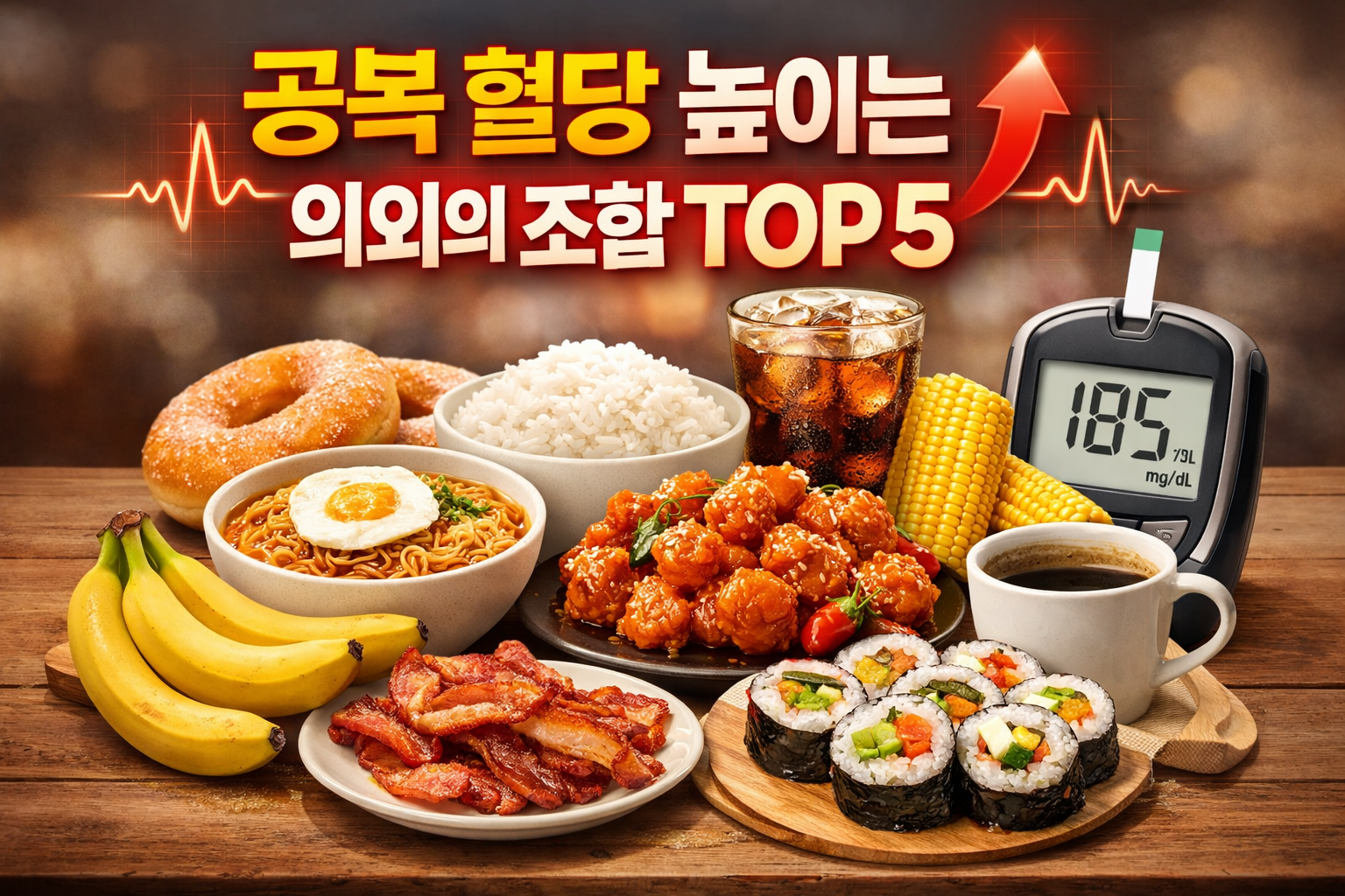 공복 혈당 높이는 음식궁합