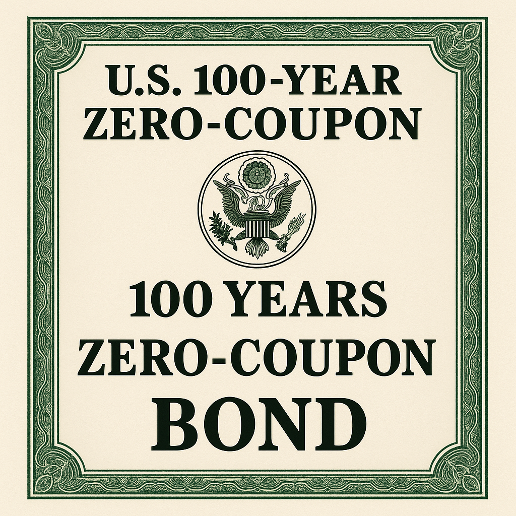 미국 100년 무이자 국채