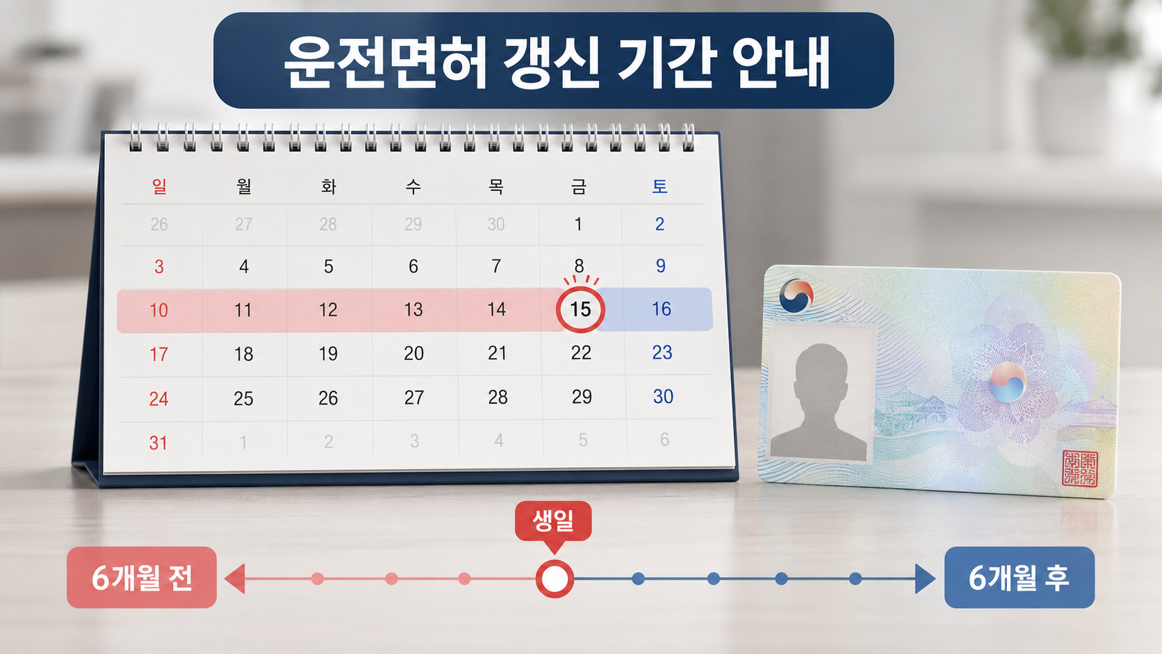 1 운전면허 갱신기간 변경 drivers-license-renewal-period-change